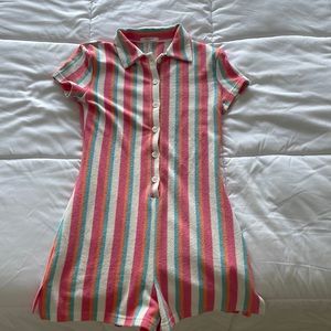 Peppermayo terry cloth romper